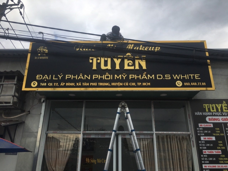 Đặc điểm bảng hiệu 3D-inox