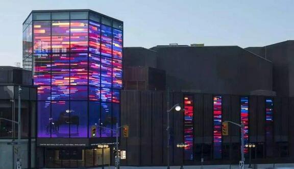 Màn hình Led trong suốt